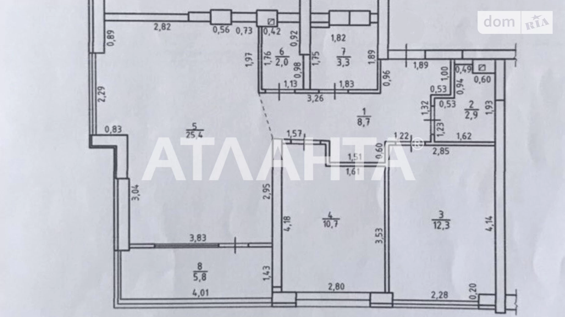 Продается 2-комнатная квартира 71 кв. м в Одессе, ул. Академика Филатова, 21 - фото 4