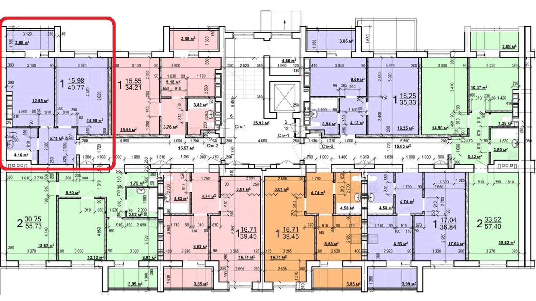 Продається 1-кімнатна квартира 41 кв. м у Харкові, цена: 23000 $ - фото 2