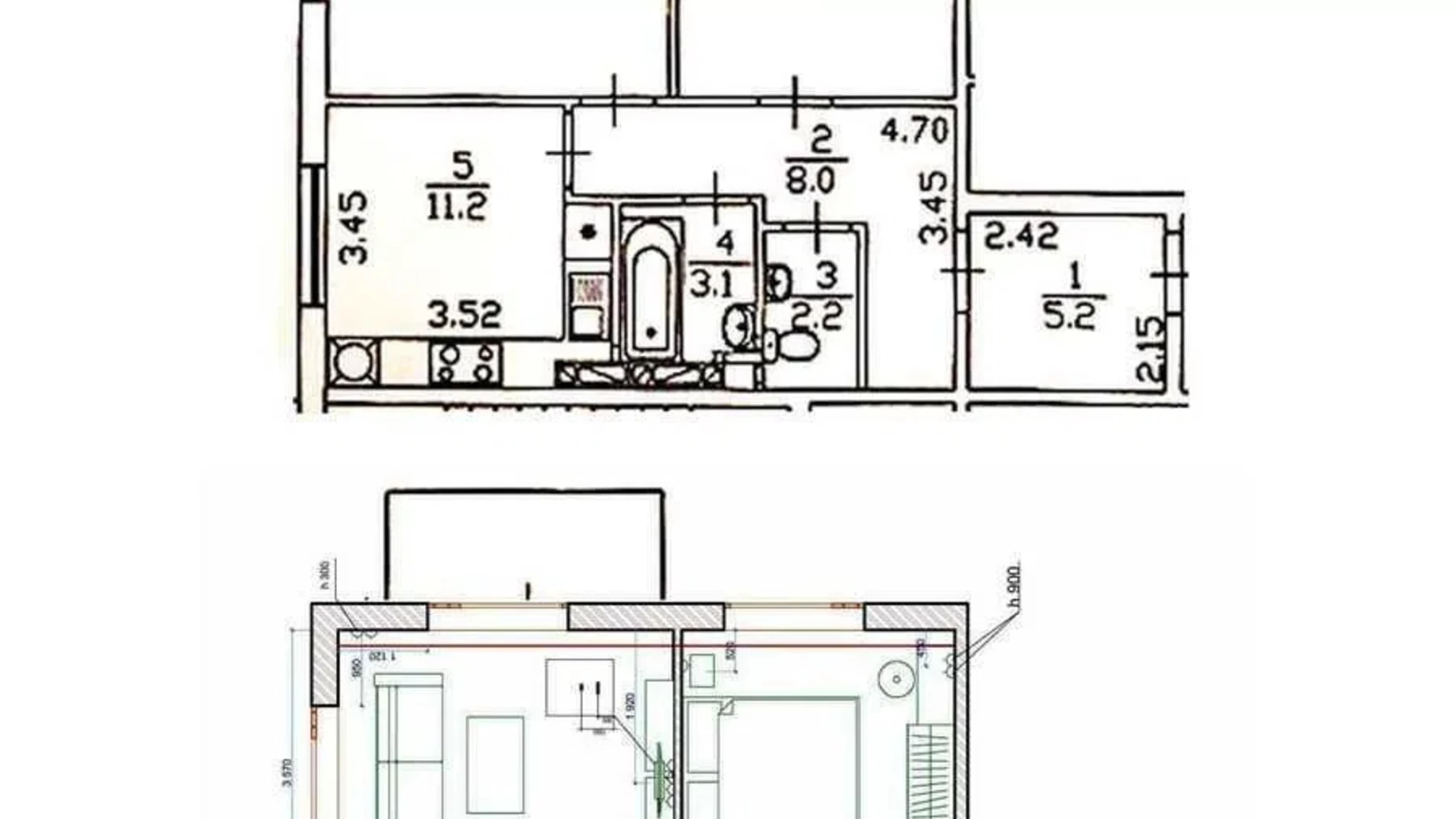 Продается 2-комнатная квартира 61 кв. м в Киеве, ул. Михаила Максимовича, 26Б - фото 4