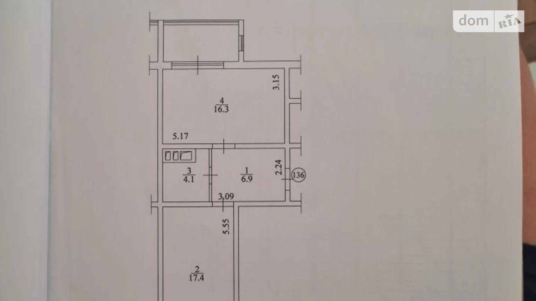 Продається 1-кімнатна квартира 49.5 кв. м у Києві, цена: 56000 $ - фото 5
