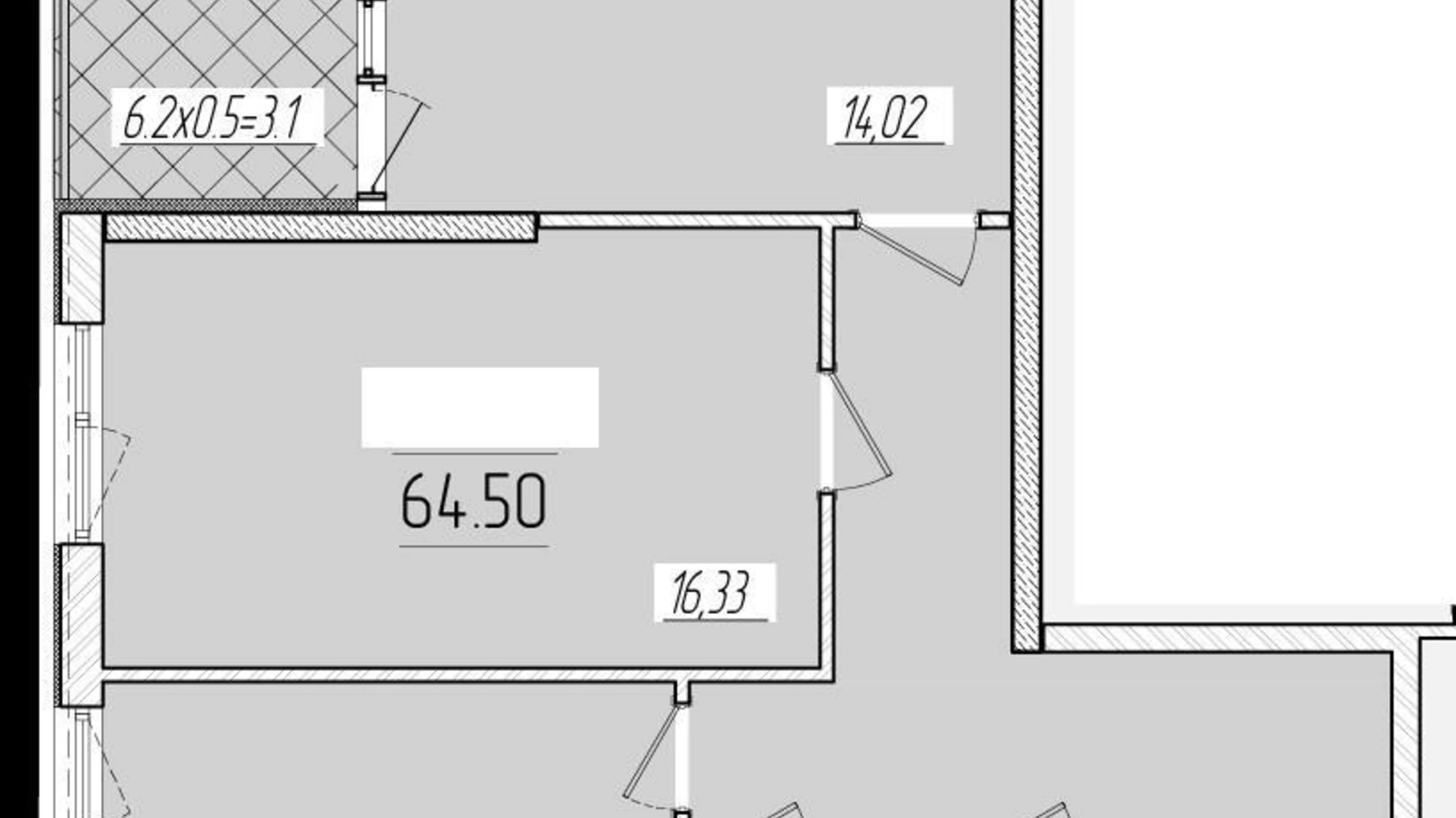 Продається 2-кімнатна квартира 64 кв. м у Одесі, вул. Краснова, 3 - фото 4