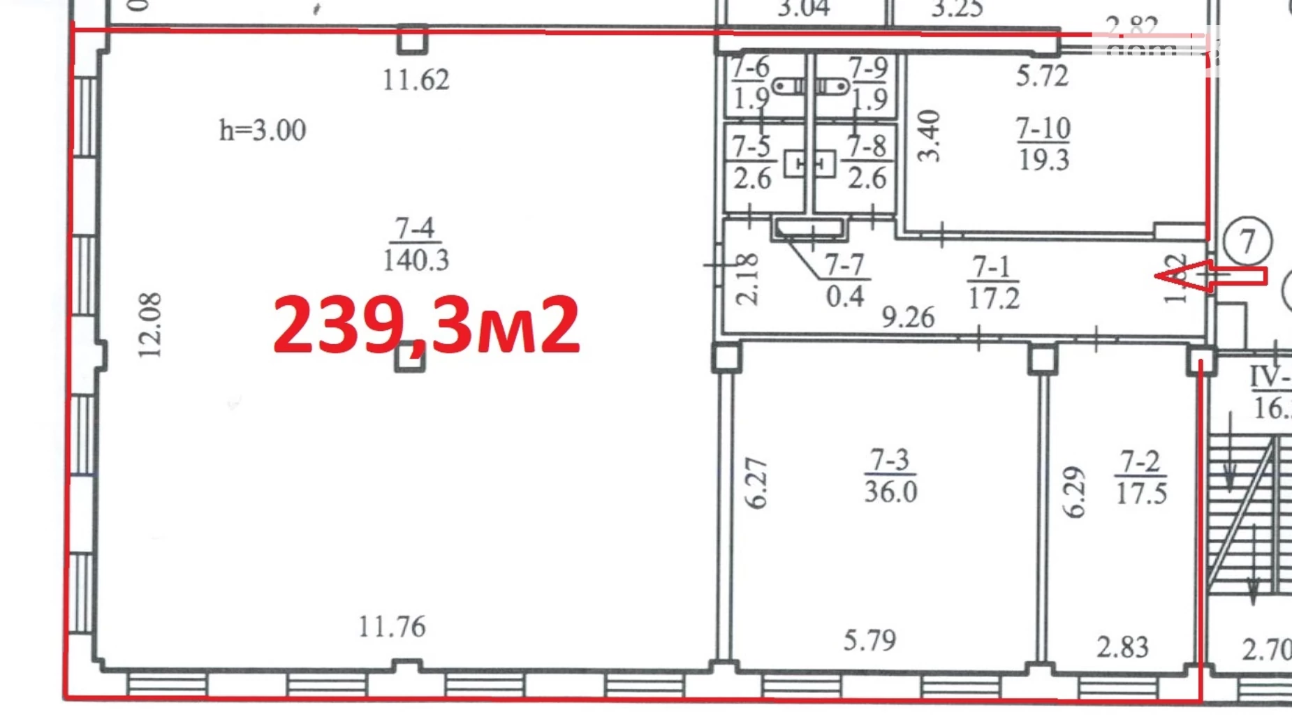 Здається в оренду офіс 239.3 кв. м в бізнес-центрі, цена: 64611 грн - фото 2