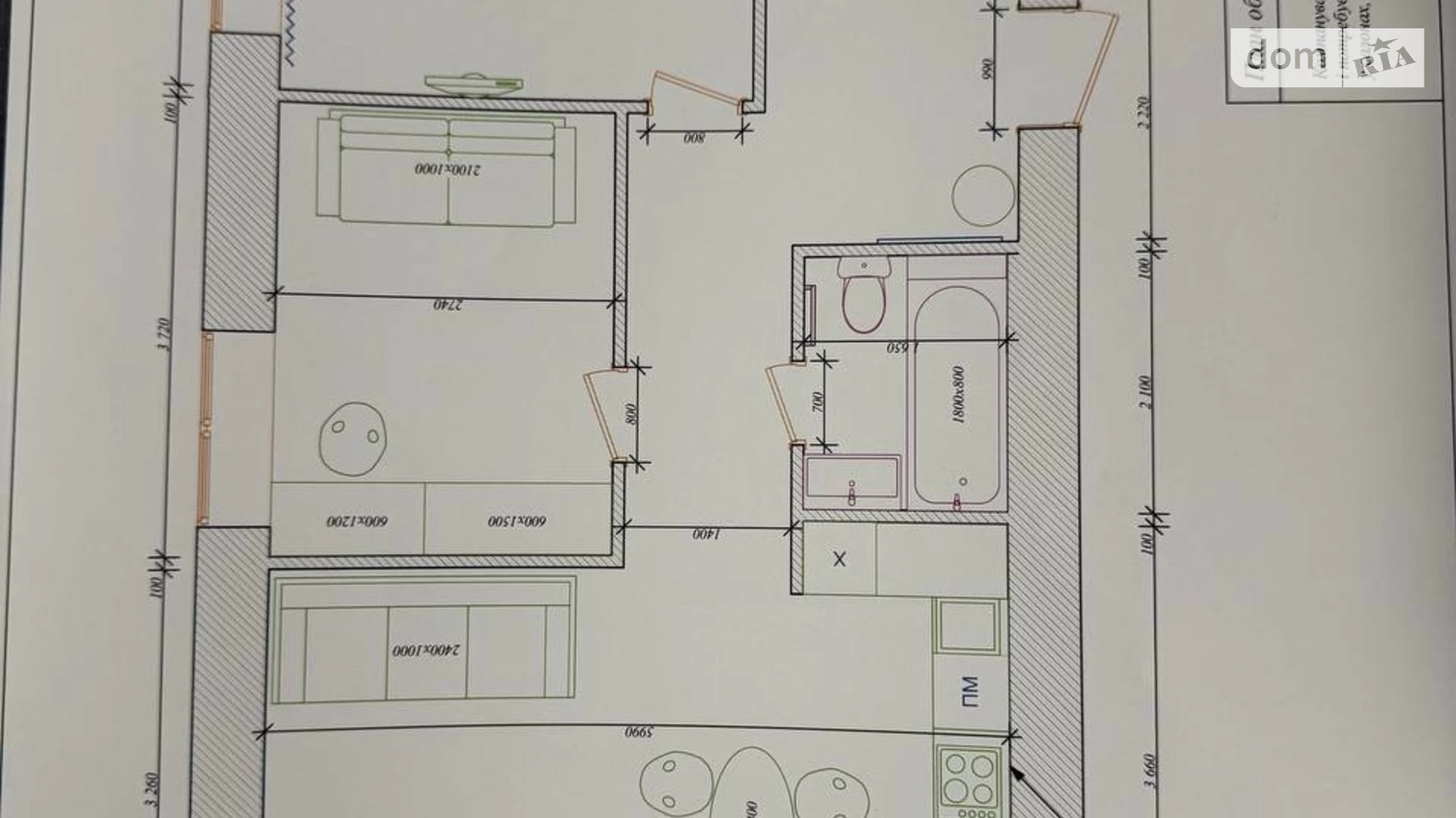 Продается 2-комнатная квартира 63 кв. м в Хмельницком, ул. Гетмана Мазепы(Красовского Маршала), 33 - фото 2