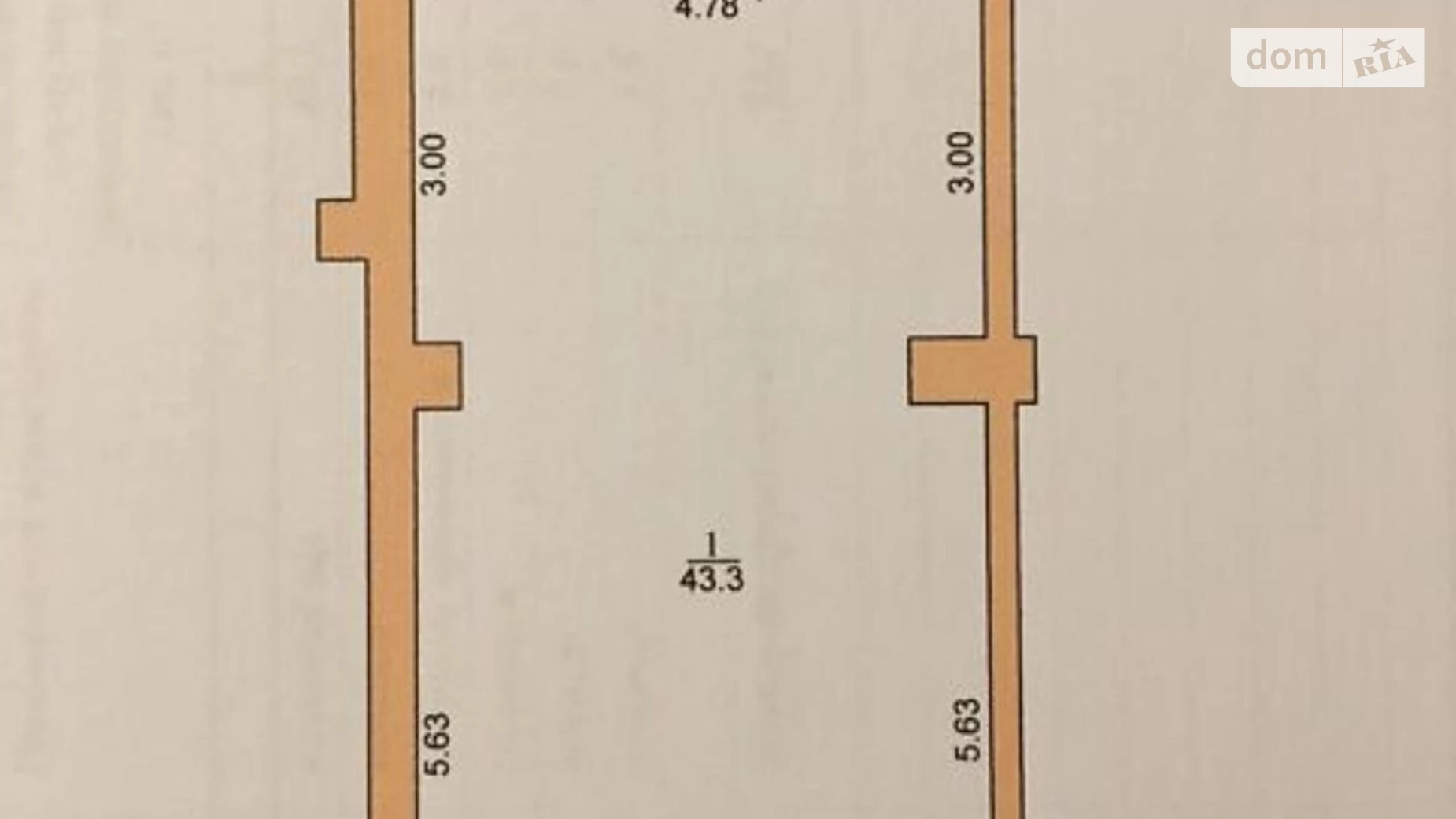 Здається в оренду приміщення вільного призначення 53 кв. м в 1-поверховій будівлі, цена: 21200 грн - фото 4