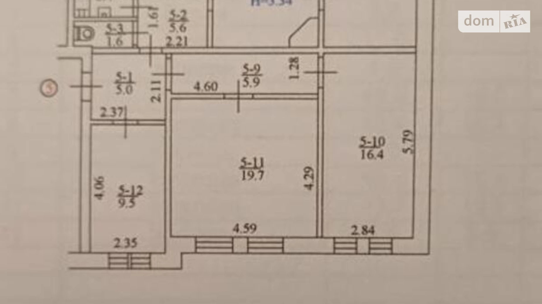Продается 5-комнатная квартира 117 кв. м в Киеве, ул. Дмитриевская, 58 - фото 2