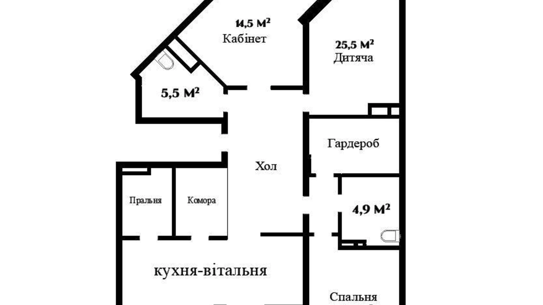 Продается 4-комнатная квартира 125 кв. м в Киеве, цена: 290000 $ - фото 2