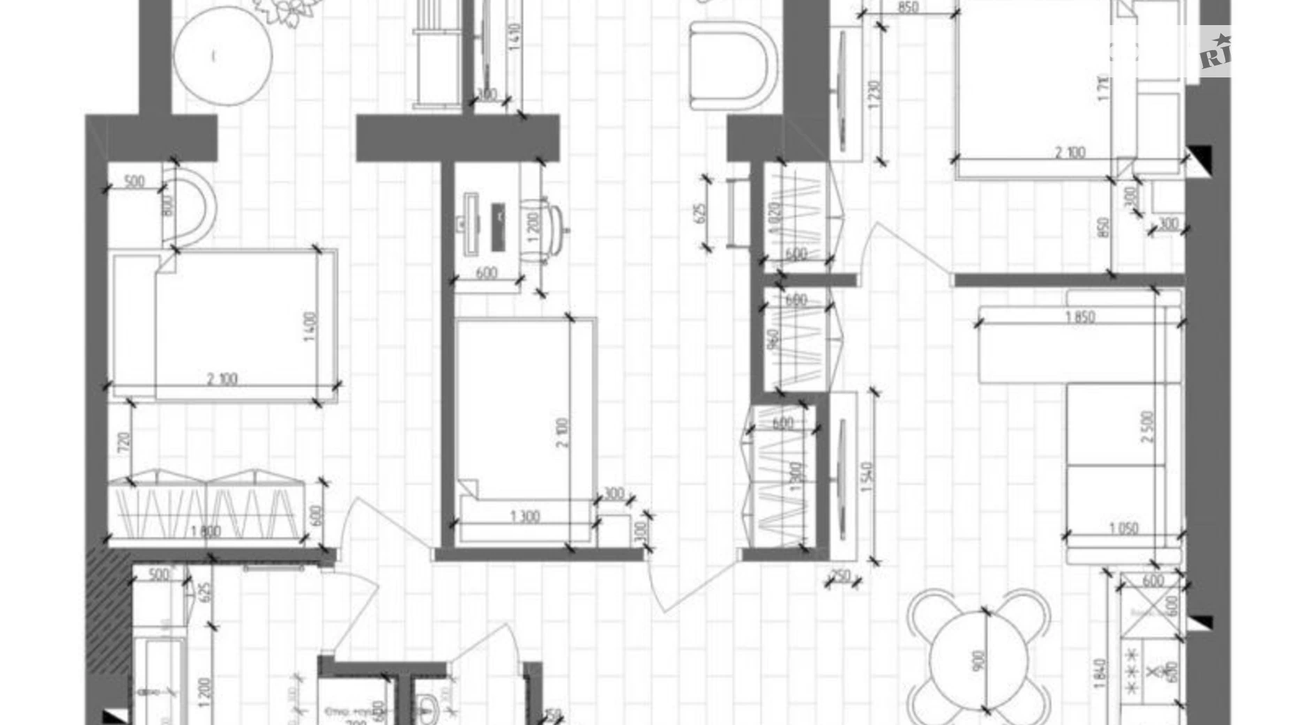 Продается 4-комнатная квартира 83 кв. м в Днепре, ул. Набережная Победы, 44Л - фото 2