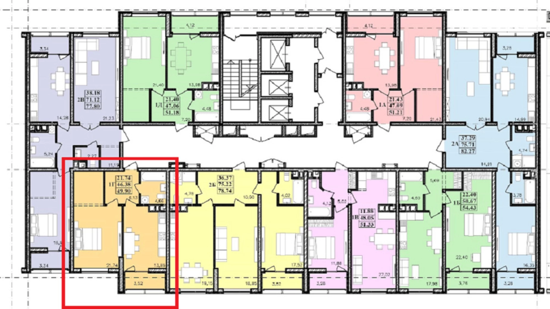 Продается 1-комнатная квартира 50 кв. м в Одессе, цена: 51900 $ - фото 3