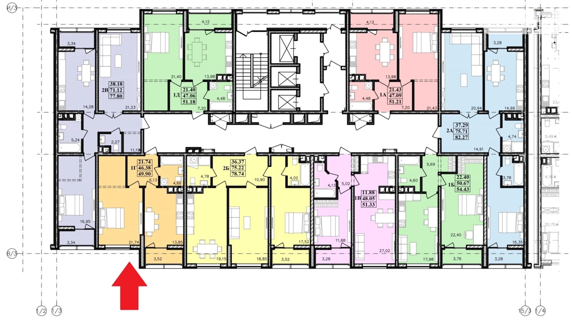 Продается 1-комнатная квартира 49.9 кв. м в Одессе, цена: 52000 $ - фото 2