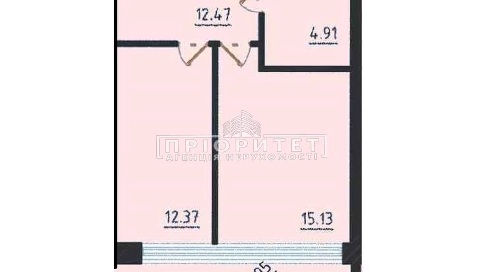 Продается 1-комнатная квартира 43.9 кв. м в Одессе, ул. Дача Ковалевского - фото 2
