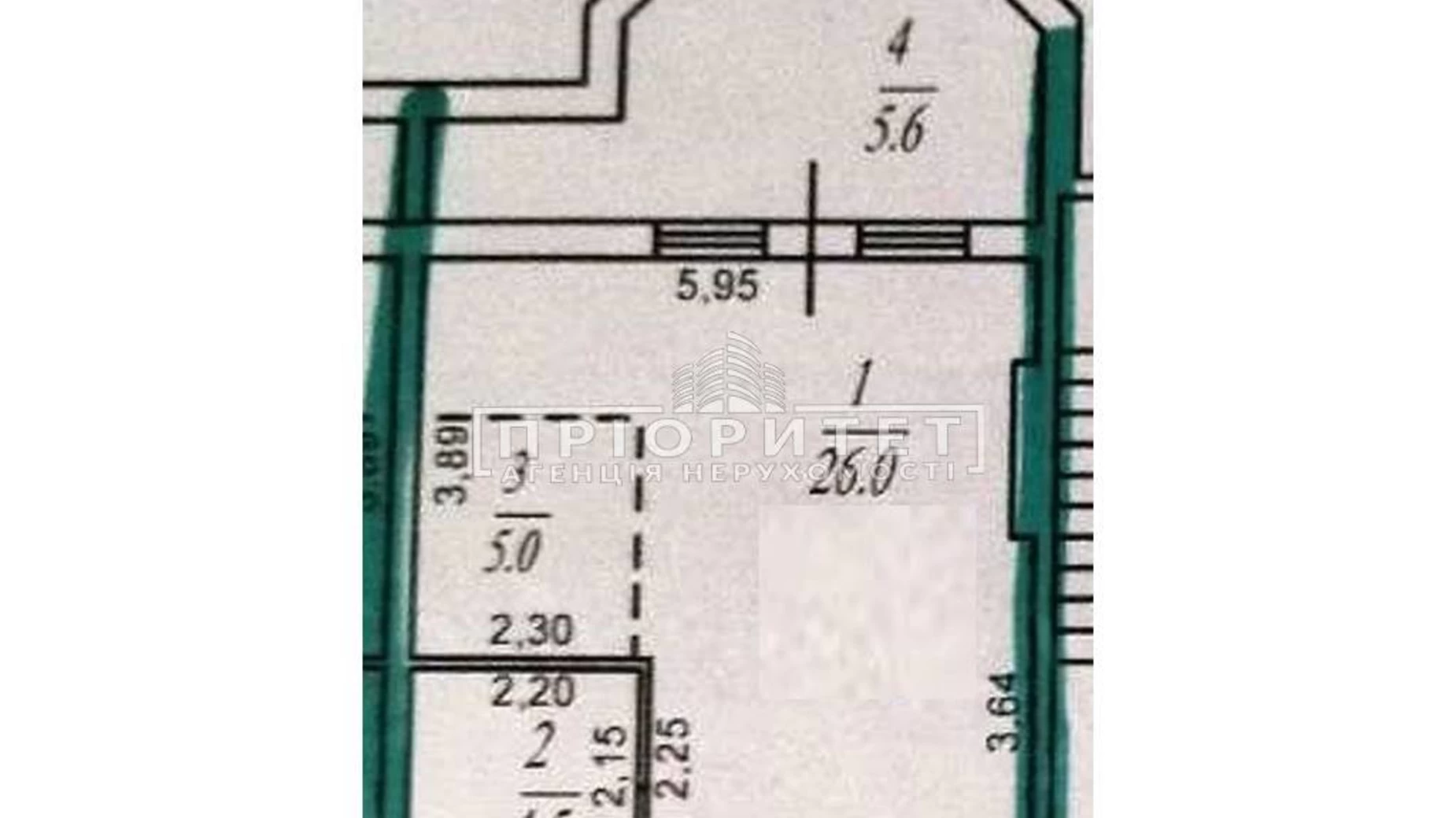 Продається 1-кімнатна квартира 41.1 кв. м у Одесі, вул. Дача Ковалевського - фото 2