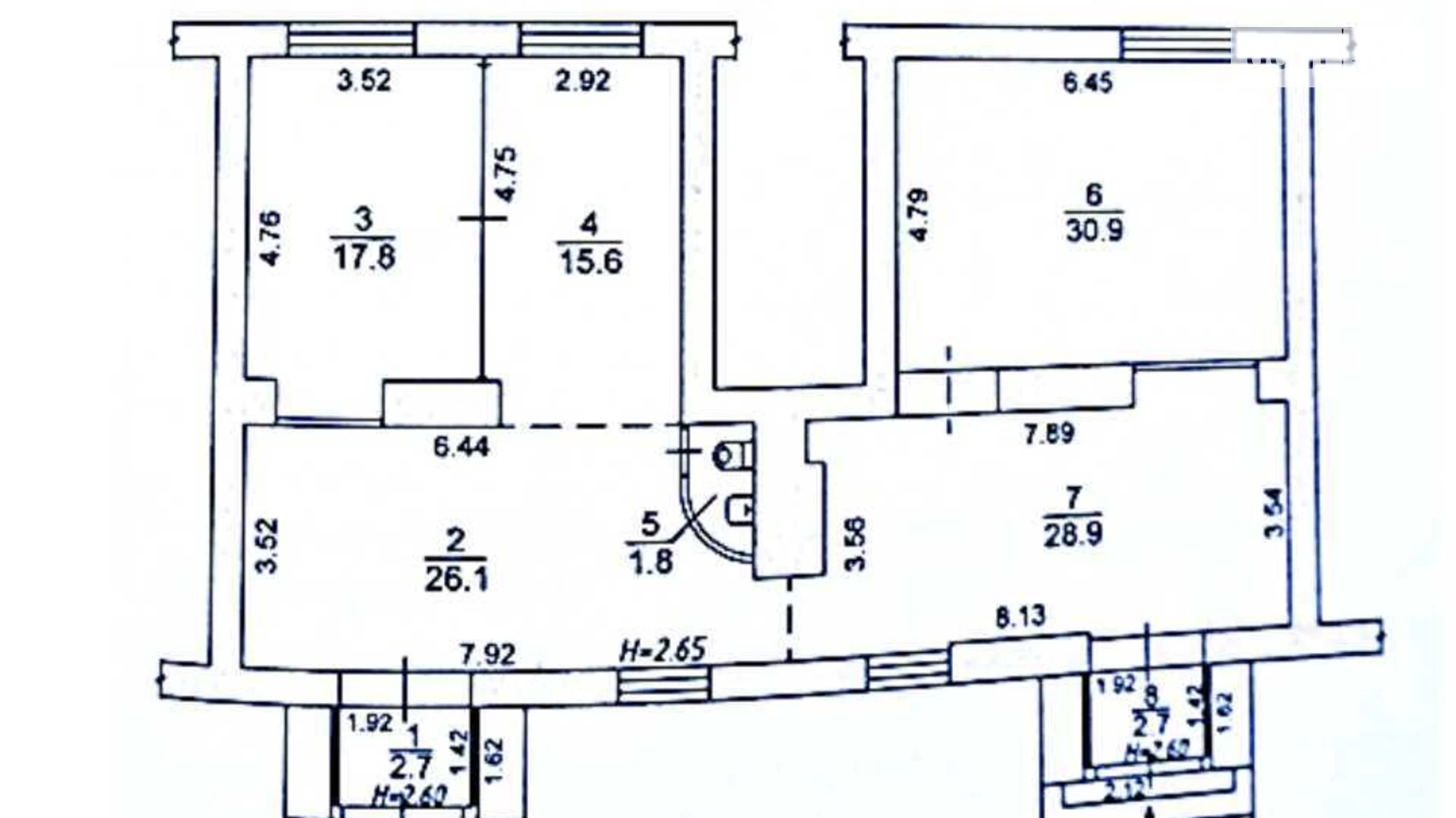 Продается помещения свободного назначения 126 кв. м в 1-этажном здании, цена: 55000 $ - фото 2