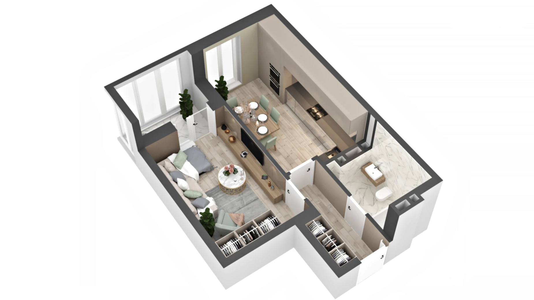 Продається 1-кімнатна квартира 47 кв. м у Києві, вул. Мокра(Кудряшова), 8 - фото 3