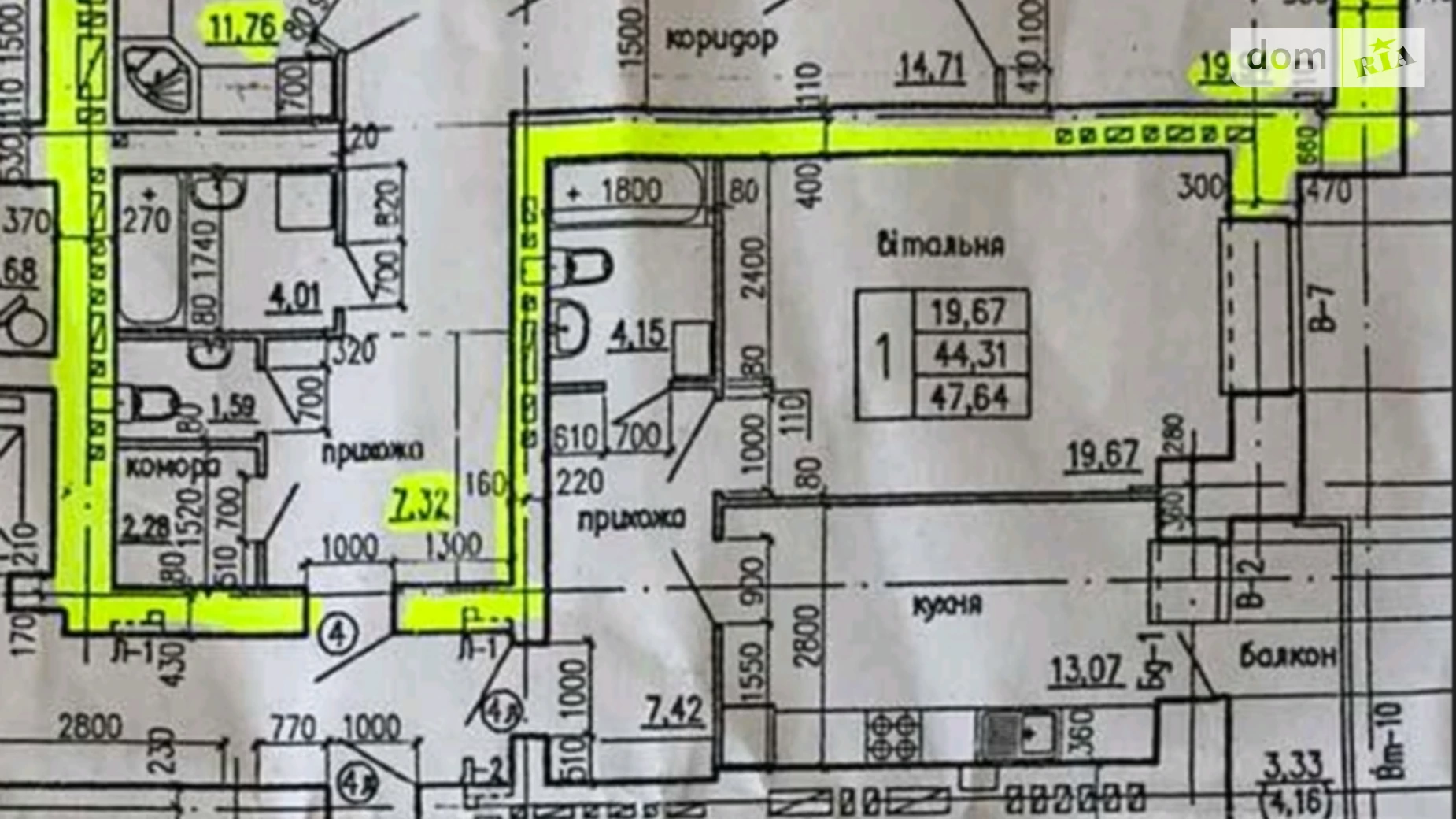 3-кімнатна квартира 90.3 кв. м у Тернополі, пров. Генерала Мирона Тарнавського, 7 - фото 2