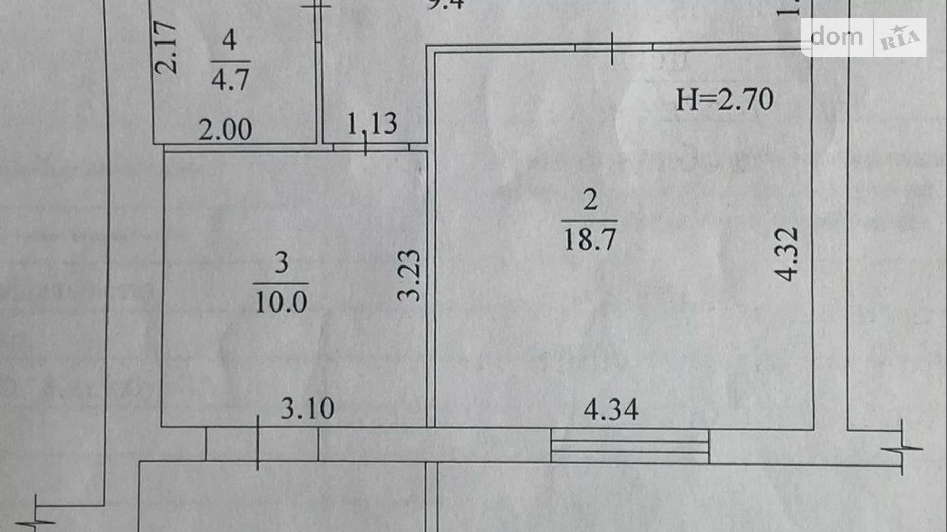 Продается 1-комнатная квартира 45 кв. м в Харькове, ул. Ньютона, 100 - фото 2