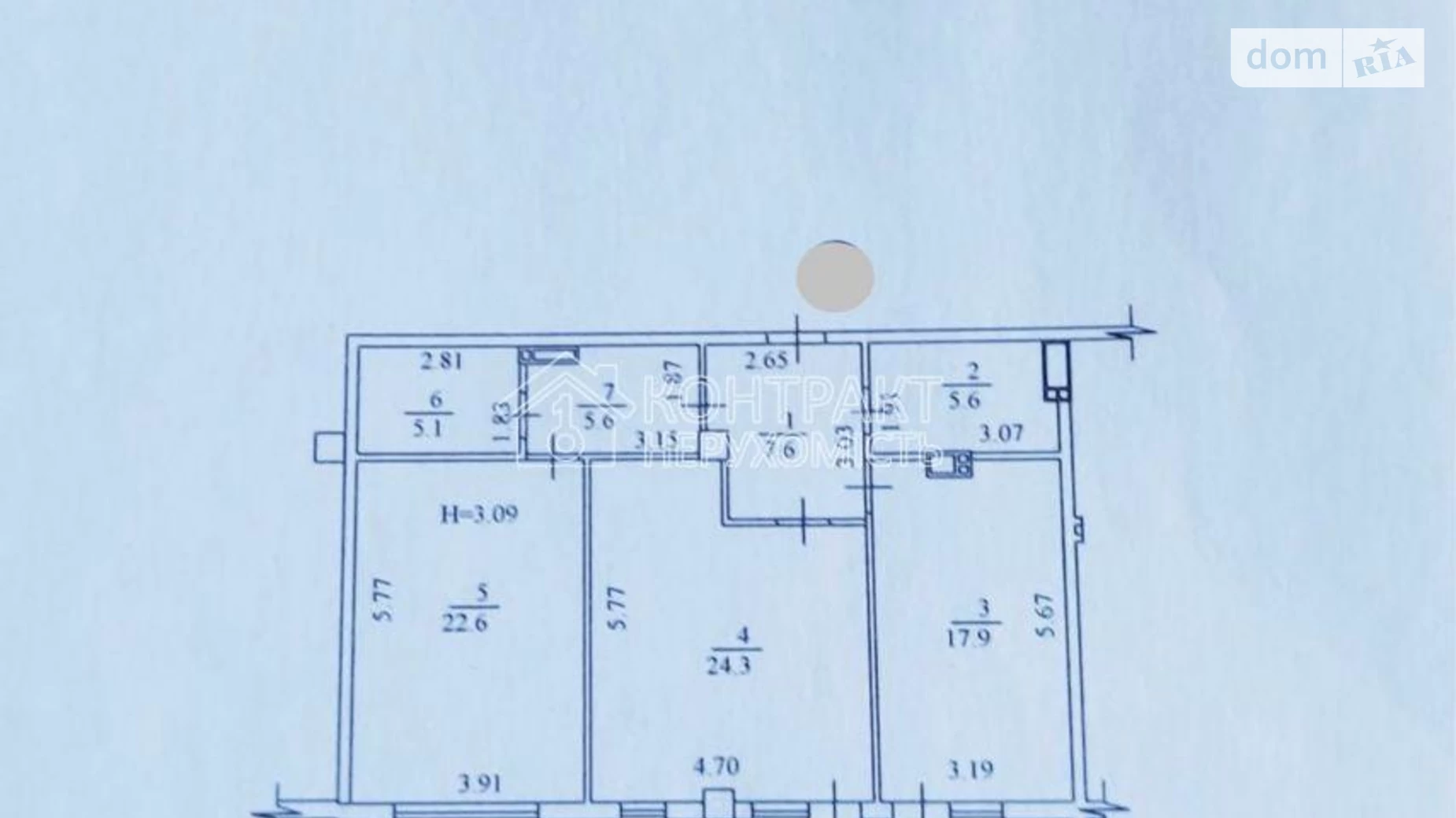 Продається 3-кімнатна квартира 94.5 кв. м у Харкові, цена: 110000 $ - фото 3