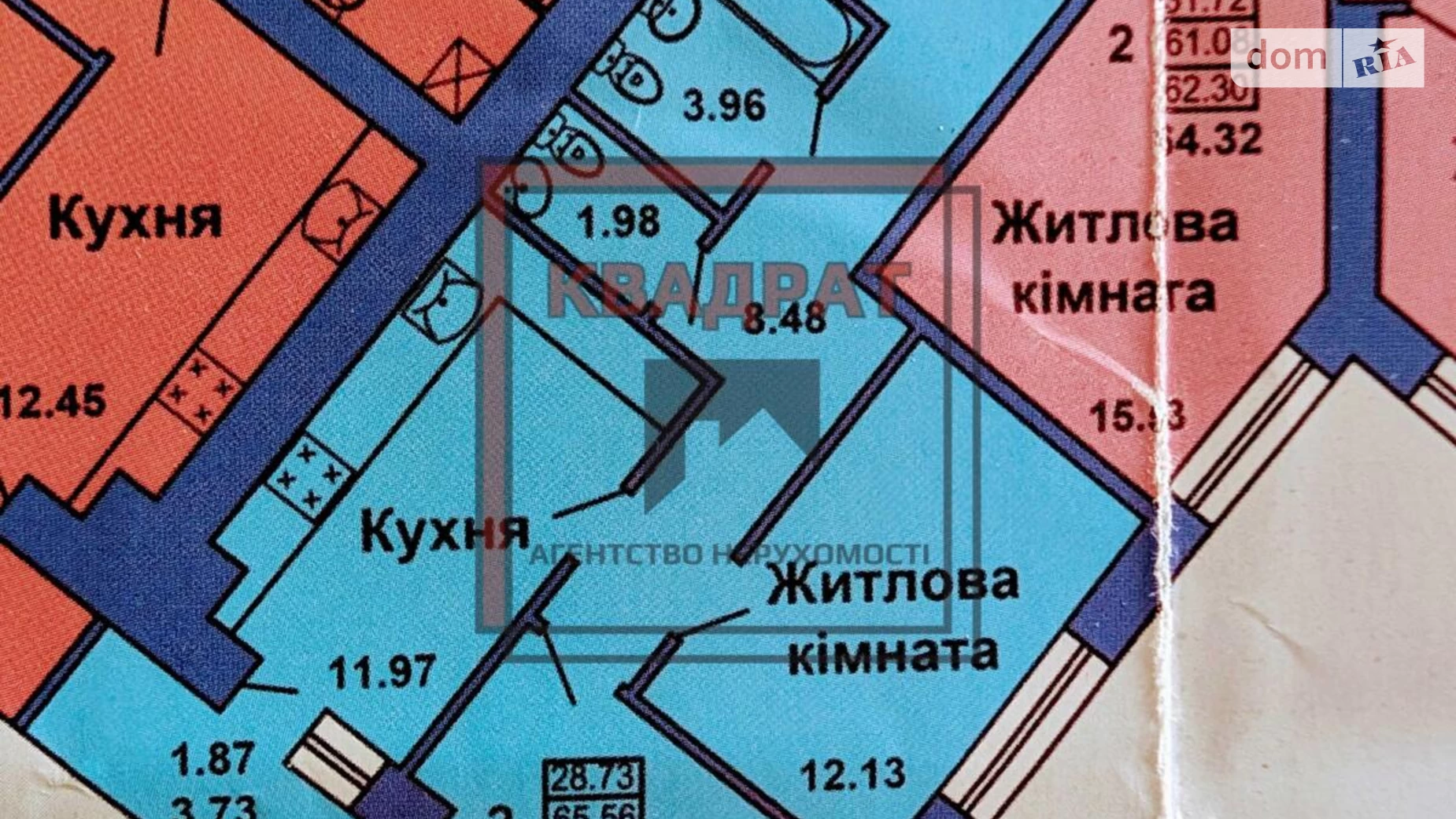 Продається 2-кімнатна квартира 69.29 кв. м у Полтаві, вул. Весняна - фото 2