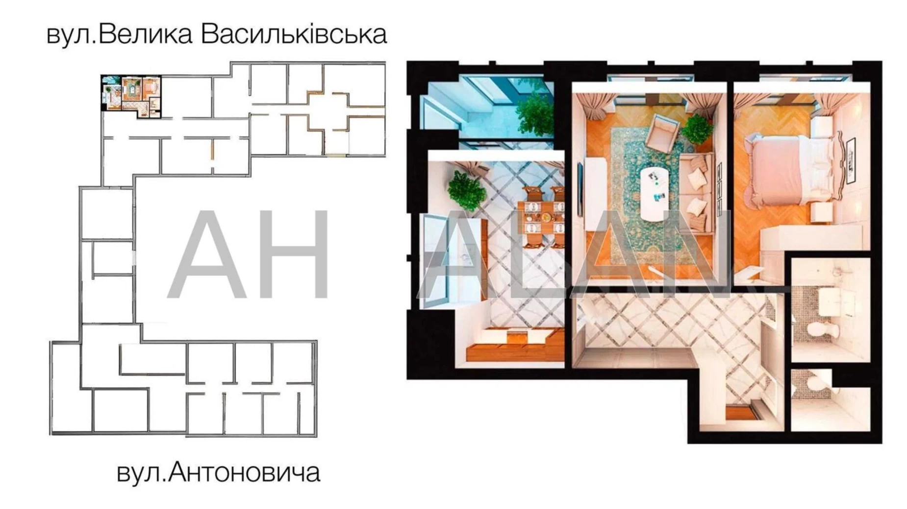 Продається 2-кімнатна квартира 67 кв. м у Києві, вул. Велика Васильківська, 102У - фото 4