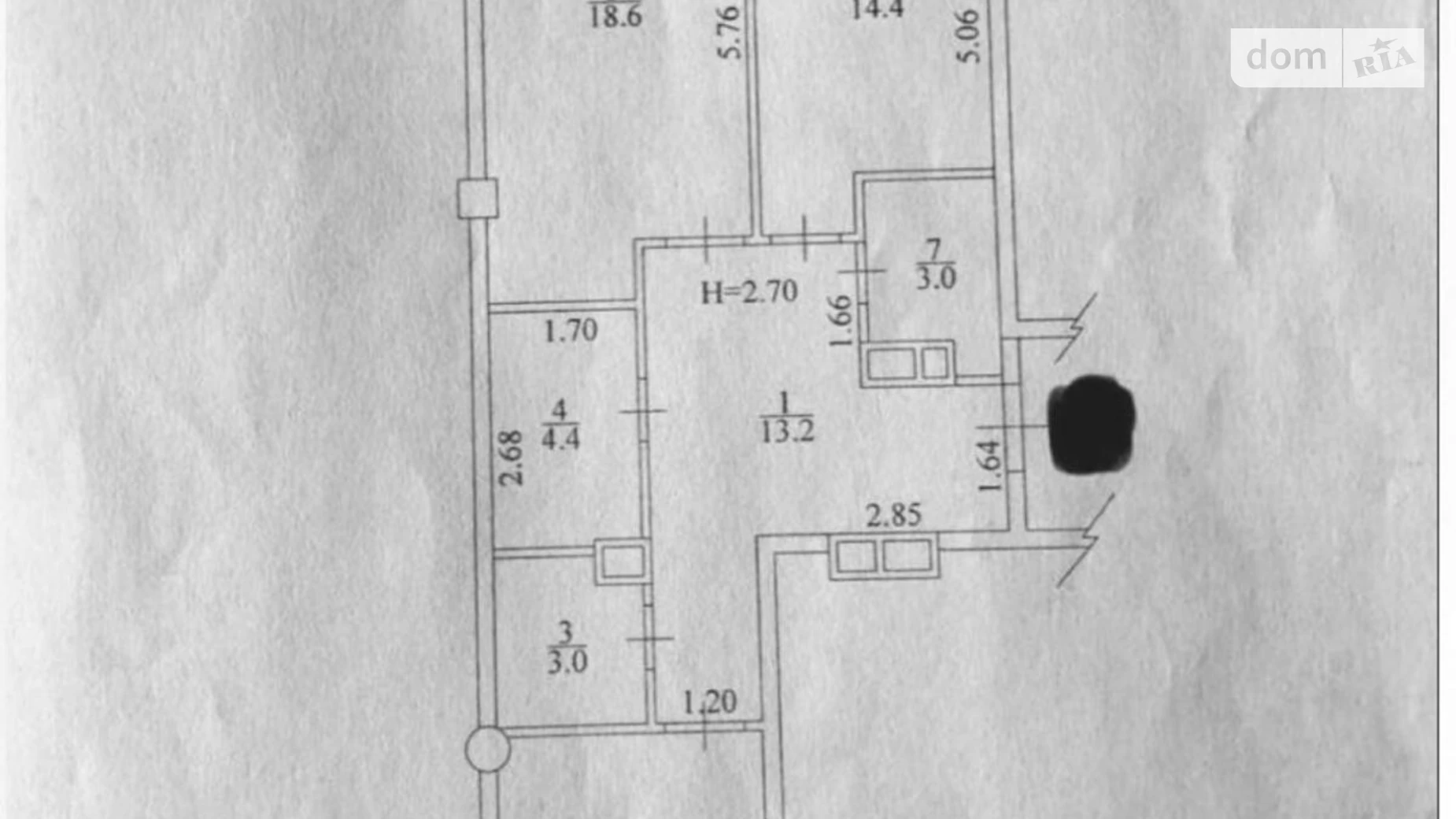 Продається 2-кімнатна квартира 72 кв. м у Харкові, цена: 35000 $ - фото 5