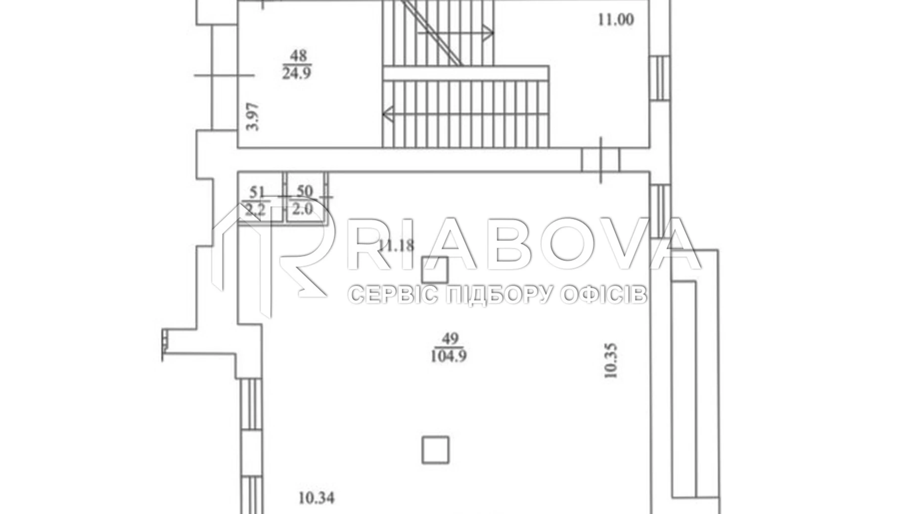 Сдается в аренду офис 104.9 кв. м в бизнес-центре, цена: 3461 $ - фото 2