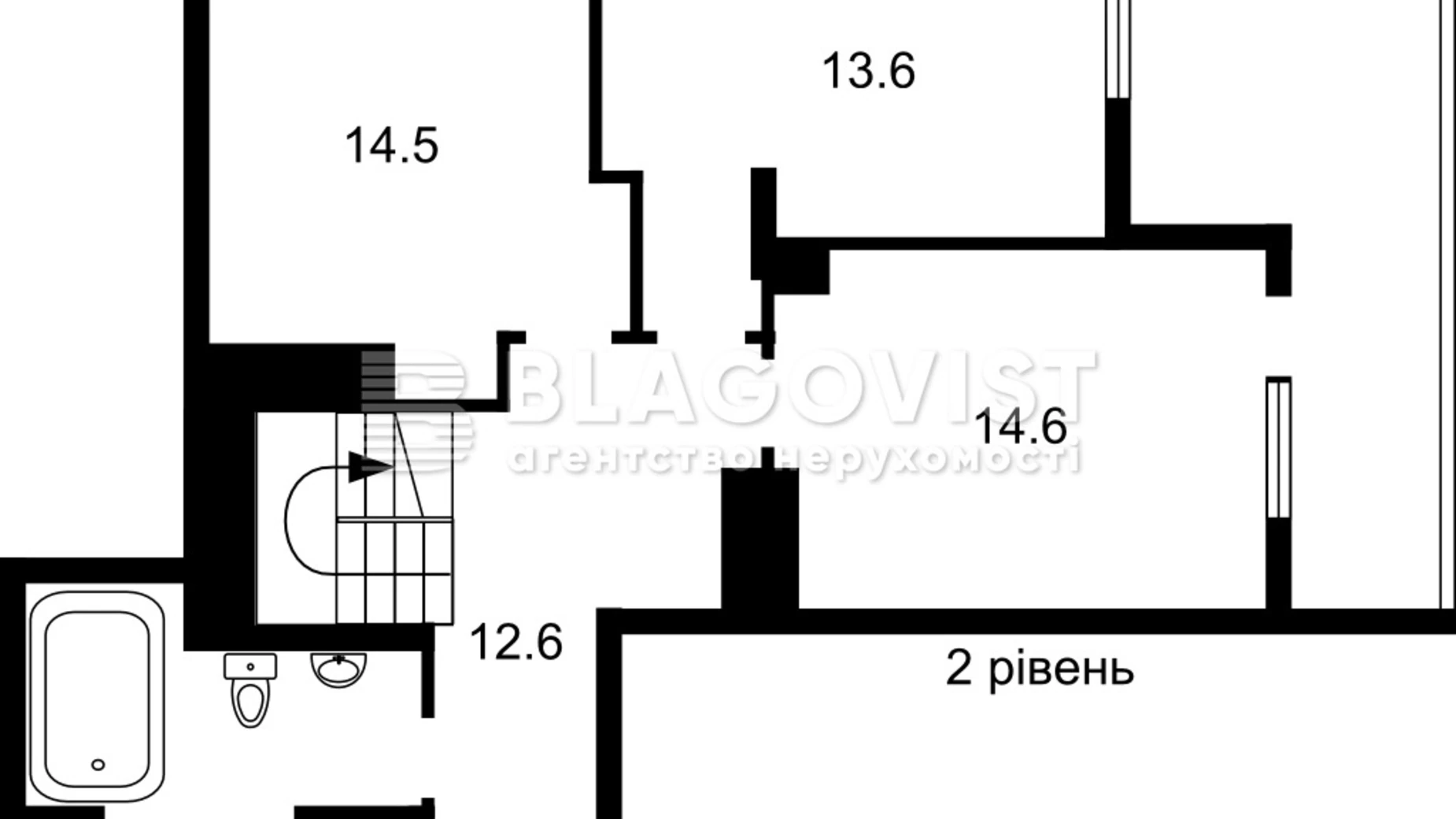 Продается 5-комнатная квартира 156 кв. м в Киеве, наб. Днепровская, 18Б - фото 3