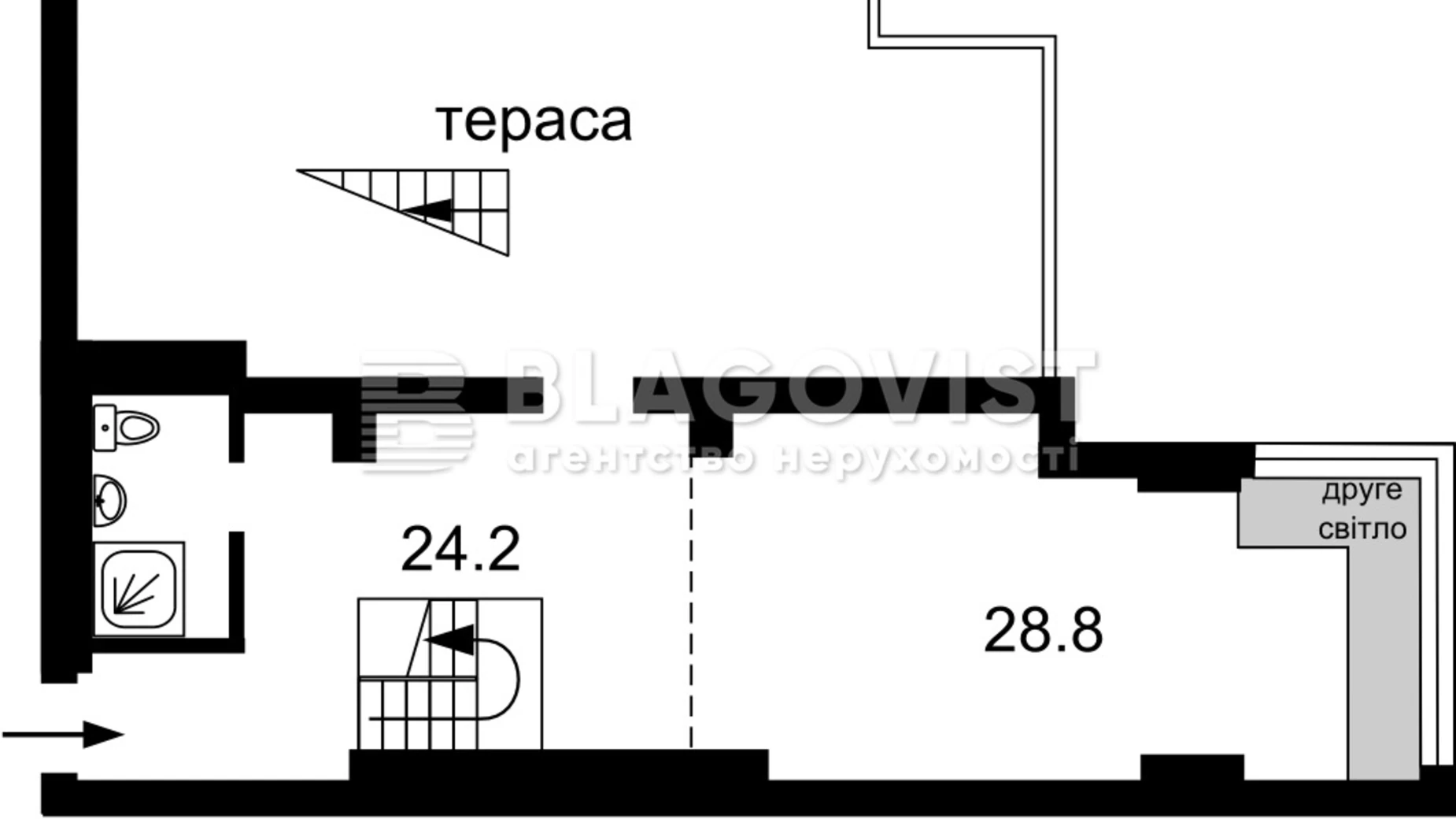 Продается 3-комнатная квартира 190 кв. м в Киеве, наб. Днепровская, 1А - фото 3