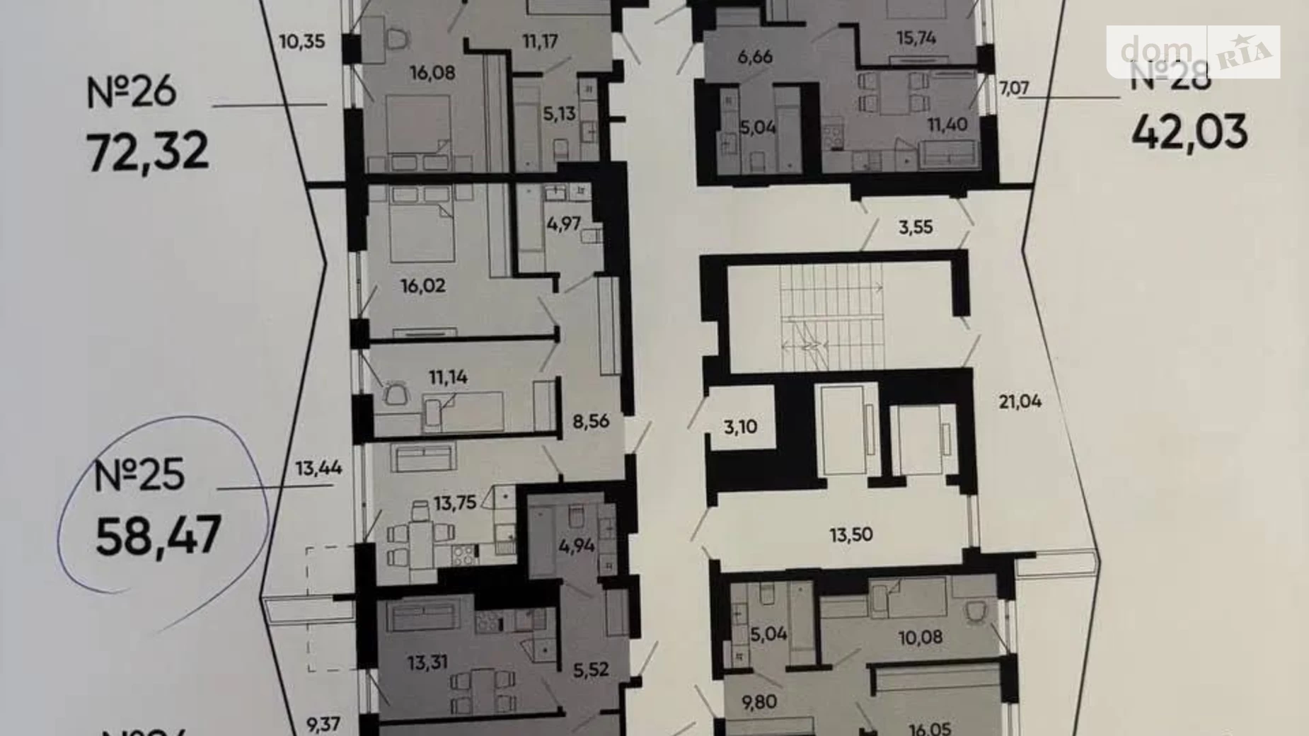 Продається 2-кімнатна квартира 58.47 кв. м у Львові, цена: 74500 $ - фото 3