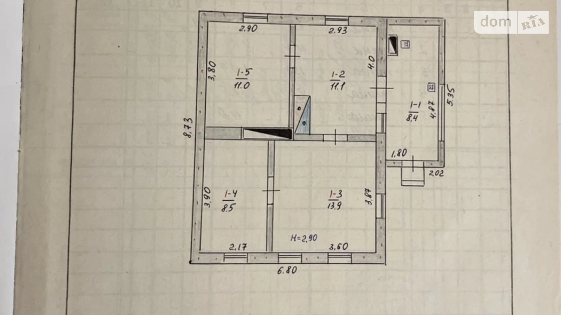 Продається одноповерховий будинок 56 кв. м з меблями, цена: 27000 $ - фото 3