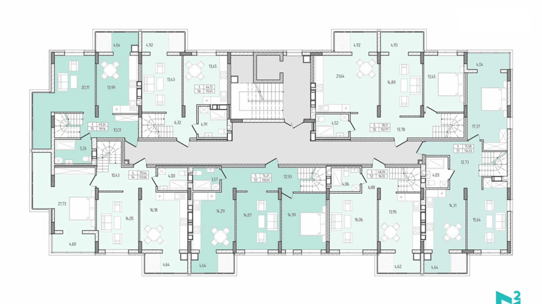 Продается 5-комнатная квартира 134.03 кв. м в Хмельницком, ул. Победы, 8А - фото 2