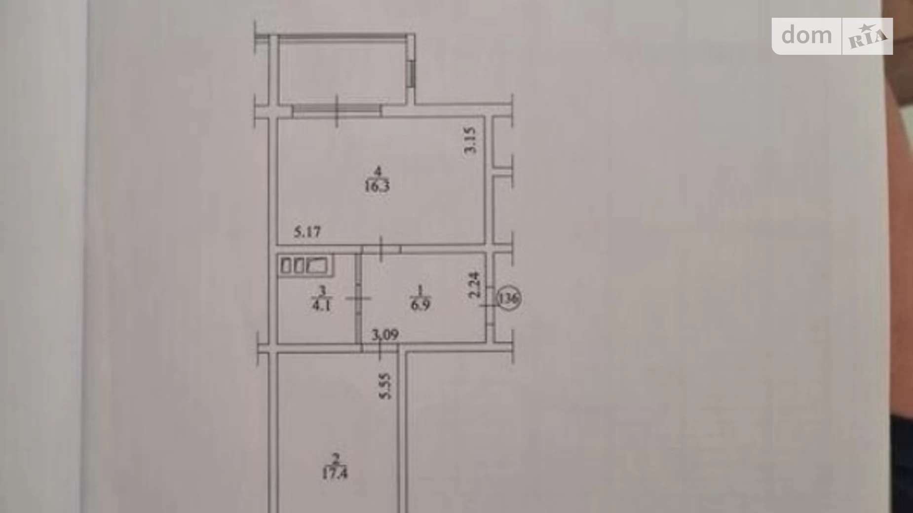 Продається 1-кімнатна квартира 49.5 кв. м у Києві, вул. Стеценка, 75Л - фото 5