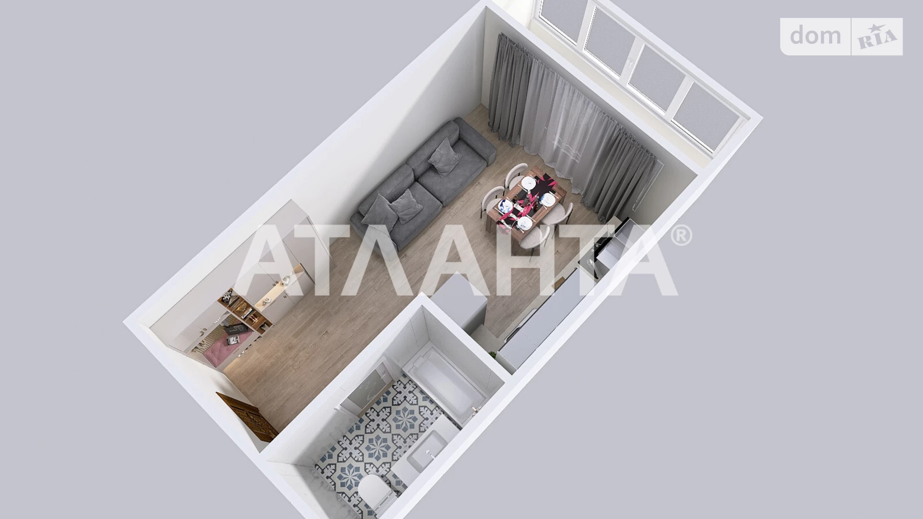 Продається 1-кімнатна квартира 25.2 кв. м у Одесі, вул. Пішонівська - фото 5