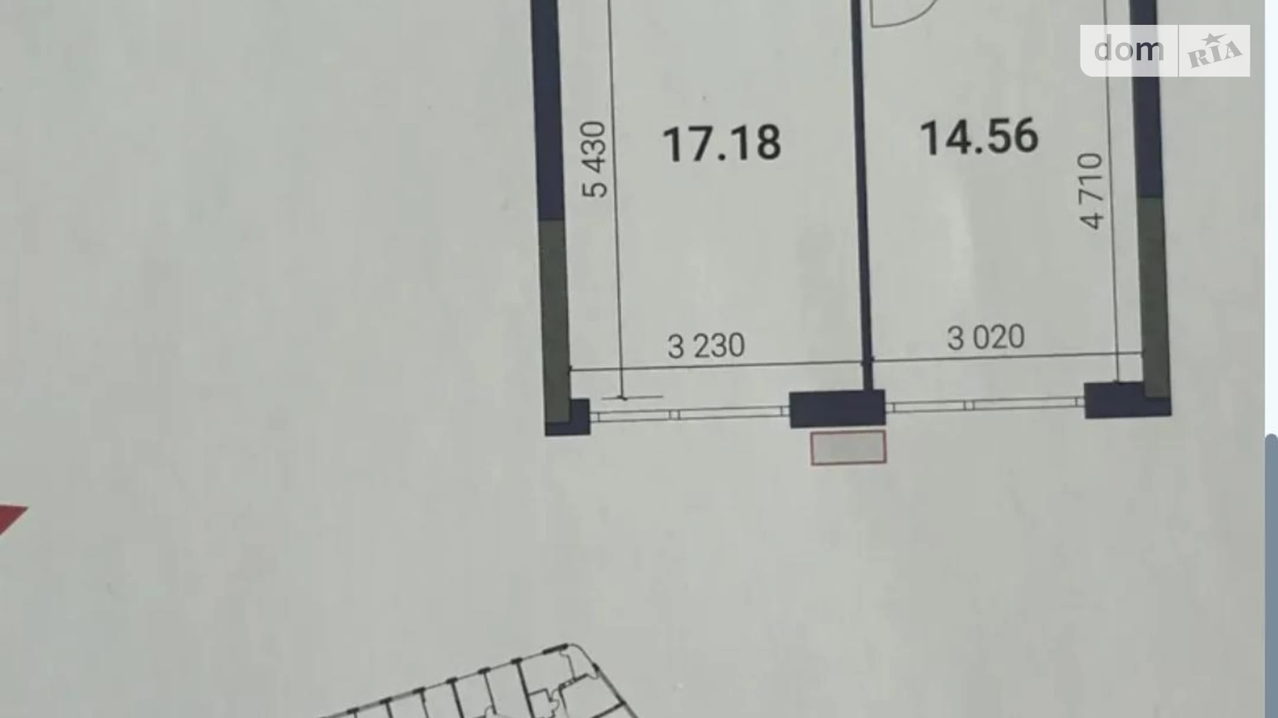 Продается 1-комнатная квартира 47 кв. м в Киеве, ул. Причальная, 8 - фото 3