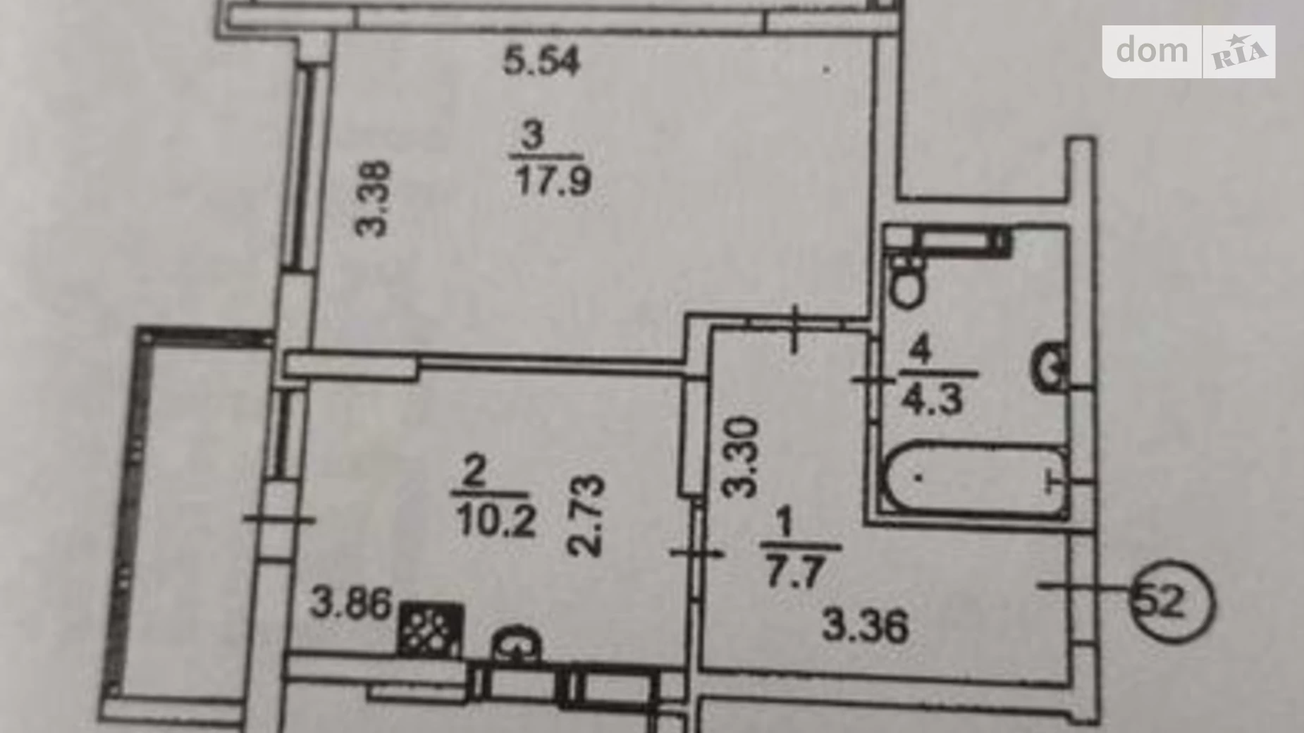 Продається 1-кімнатна квартира 43.2 кв. м у Києві, цена: 60000 $ - фото 3