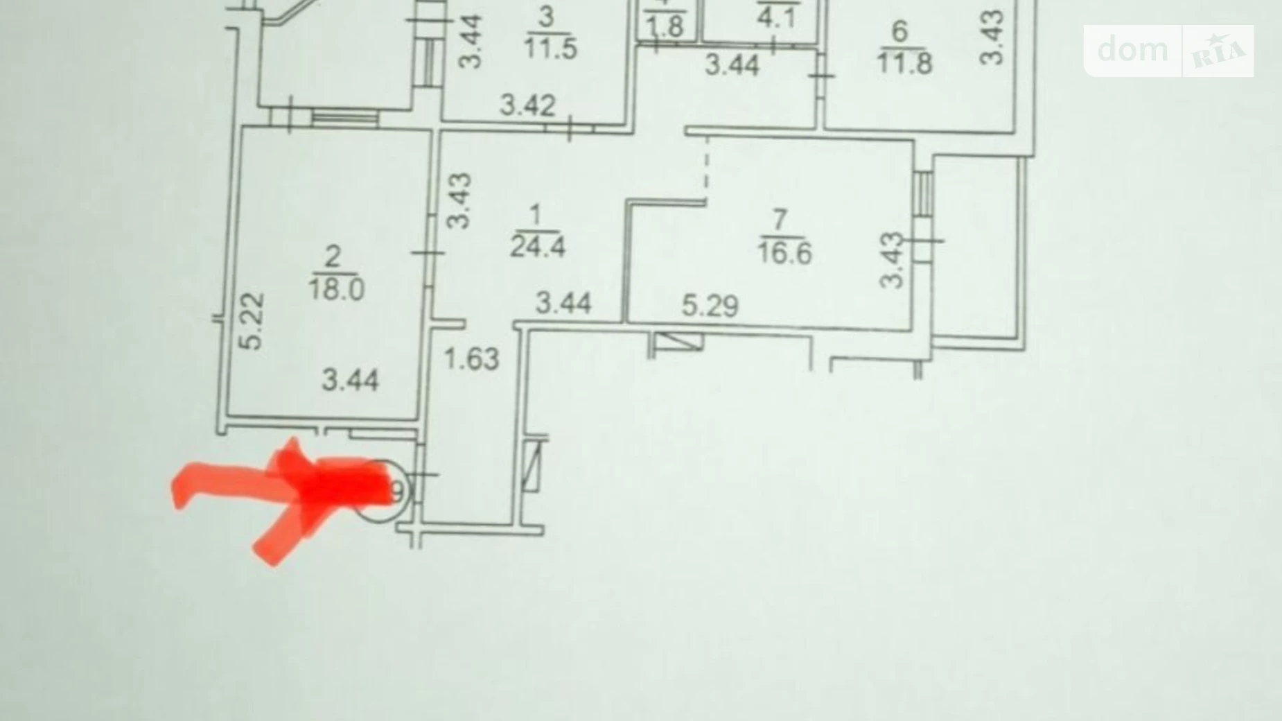 Продается 3-комнатная квартира 98 кв. м в Киеве, ул. Олевская, 7 - фото 4