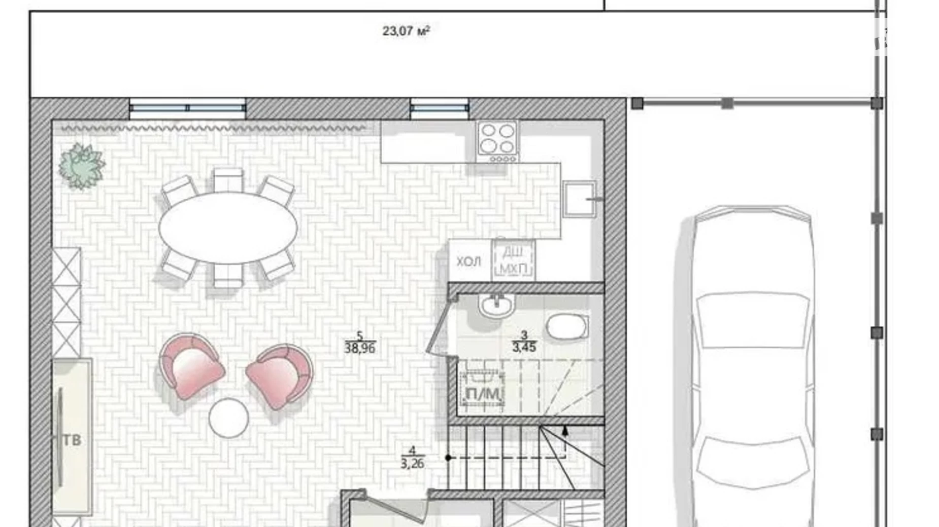 Продается дом на 2 этажа 95 кв. м с участком, цена: 72000 $ - фото 5