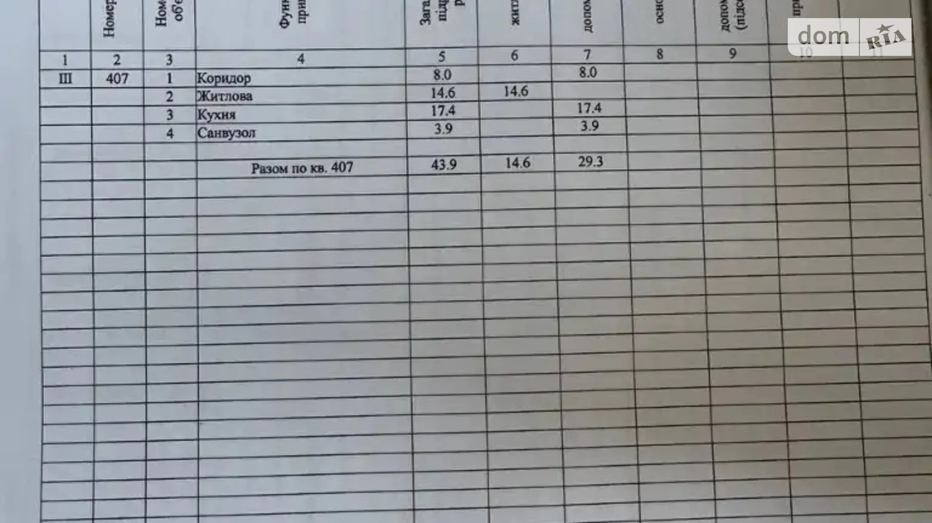 Продається 2-кімнатна квартира 44 кв. м у Дніпрі, Запорізьке шосе, 32 - фото 4
