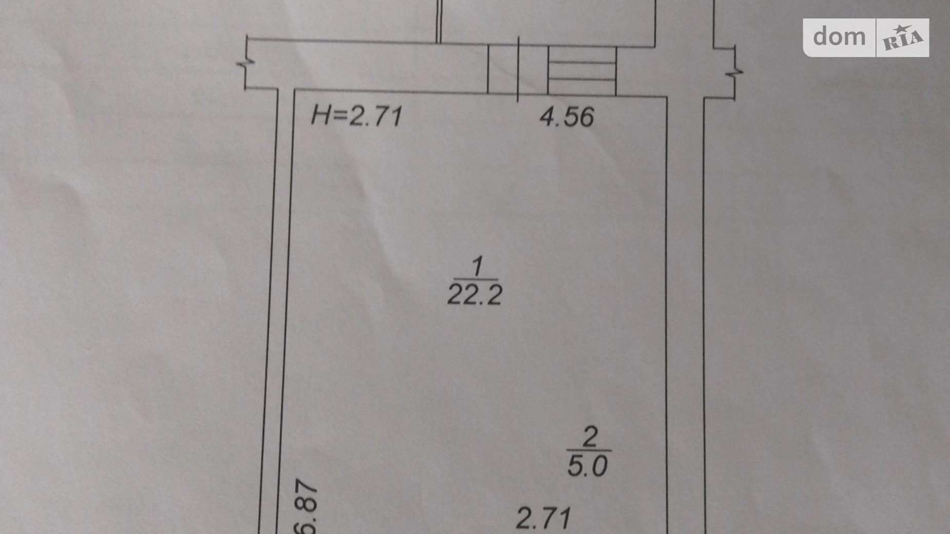 Продається 1-кімнатна квартира 33.5 кв. м у Білогородці, вул. Олександра Саєнка(40-річчя Перемоги), 11 - фото 2