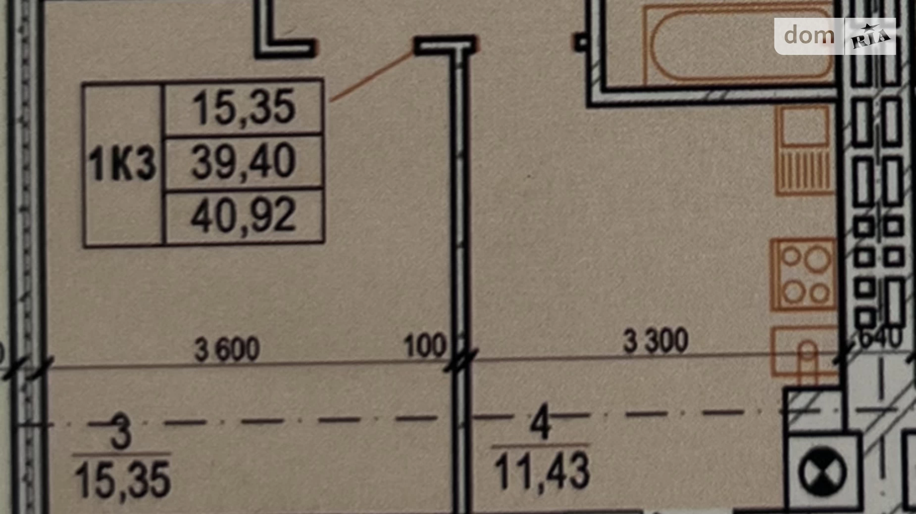 Продається 1-кімнатна квартира 41 кв. м у Вінниці, Христини Алчевсько, 20 - фото 4