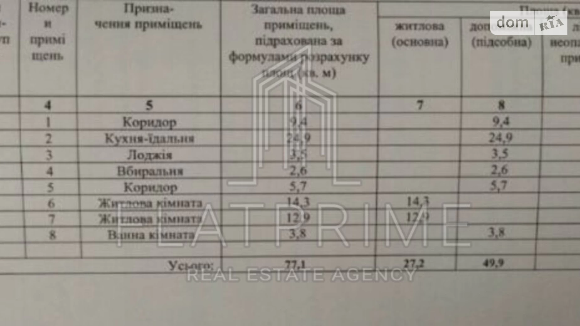 Продається 3-кімнатна квартира 77 кв. м у Києві, вул. Миколи Гулака, 4 - фото 2