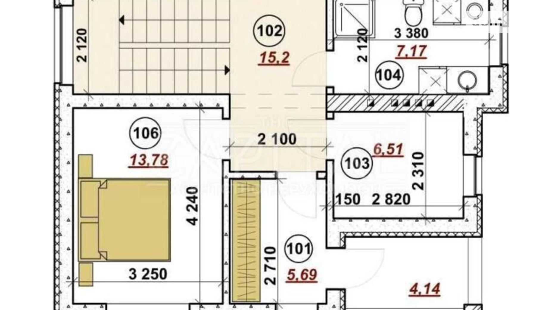 Продается дом на 2 этажа 177 кв. м с бассейном, цена: 154000 $ - фото 5