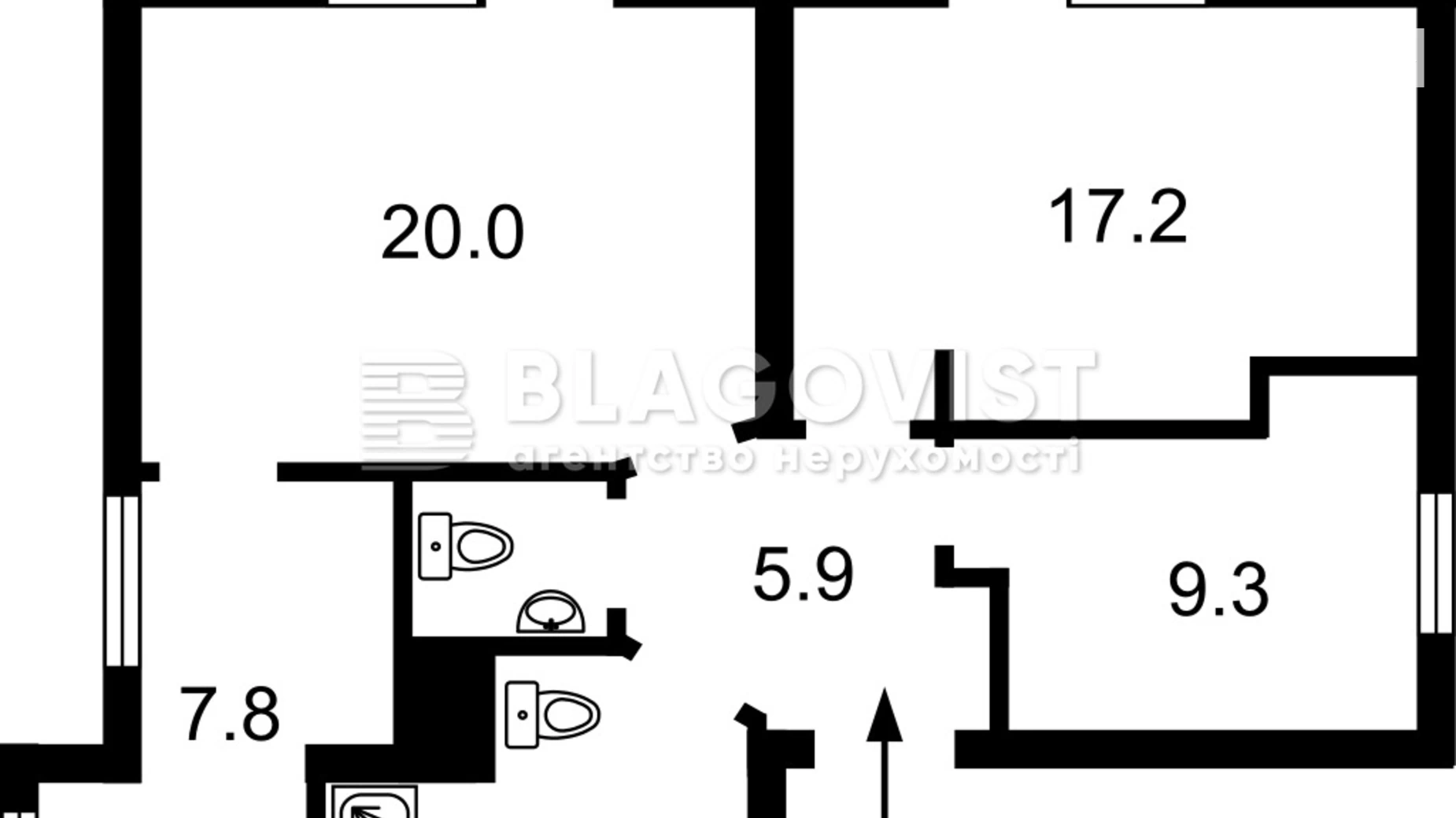 Продается 2-комнатная квартира 71 кв. м в Киеве, пер. Артиллерийский, 13 - фото 2