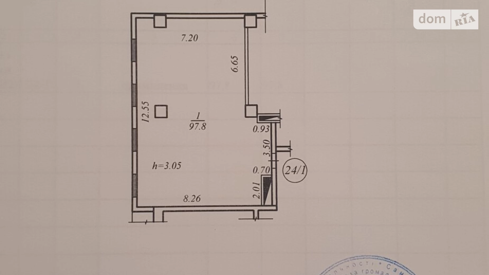 Продается помещения свободного назначения 98 кв. м в 22-этажном здании, цена: 79380 $ - фото 5