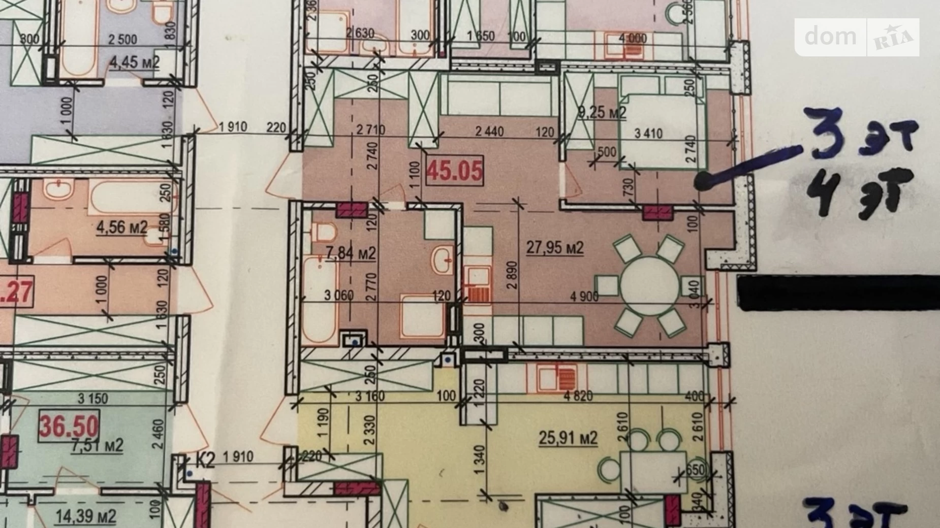 Продається 1-кімнатна квартира 52.8 кв. м у Вінниці, вул. Івана Богуна - фото 3