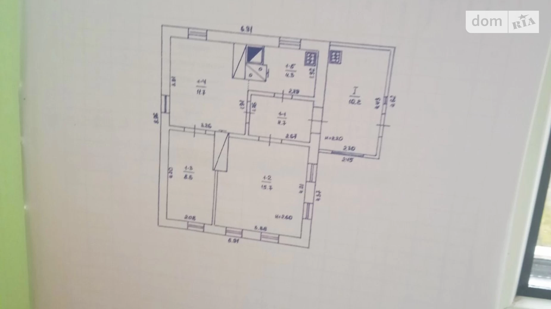 Продается одноэтажный дом 55.2 кв. м с участком, цена: 2500 $ - фото 4
