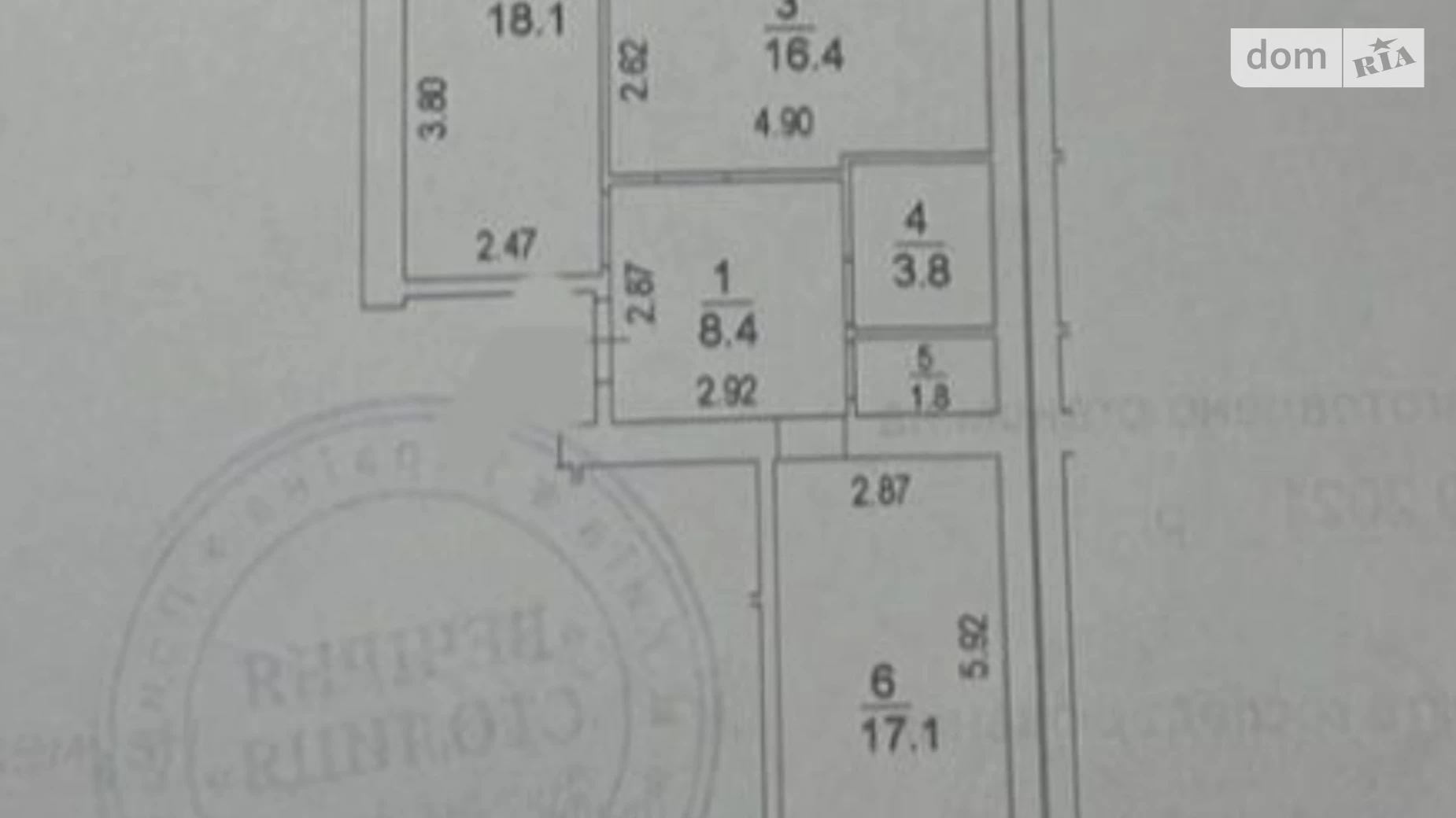 Продается 2-комнатная квартира 66.1 кв. м в, цена: 87000 $ - фото 3