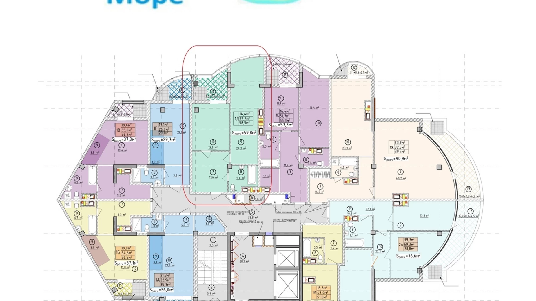 Продається 2-кімнатна квартира 59 кв. м у Одесі, Фонтанська дор., 118А/3 - фото 3