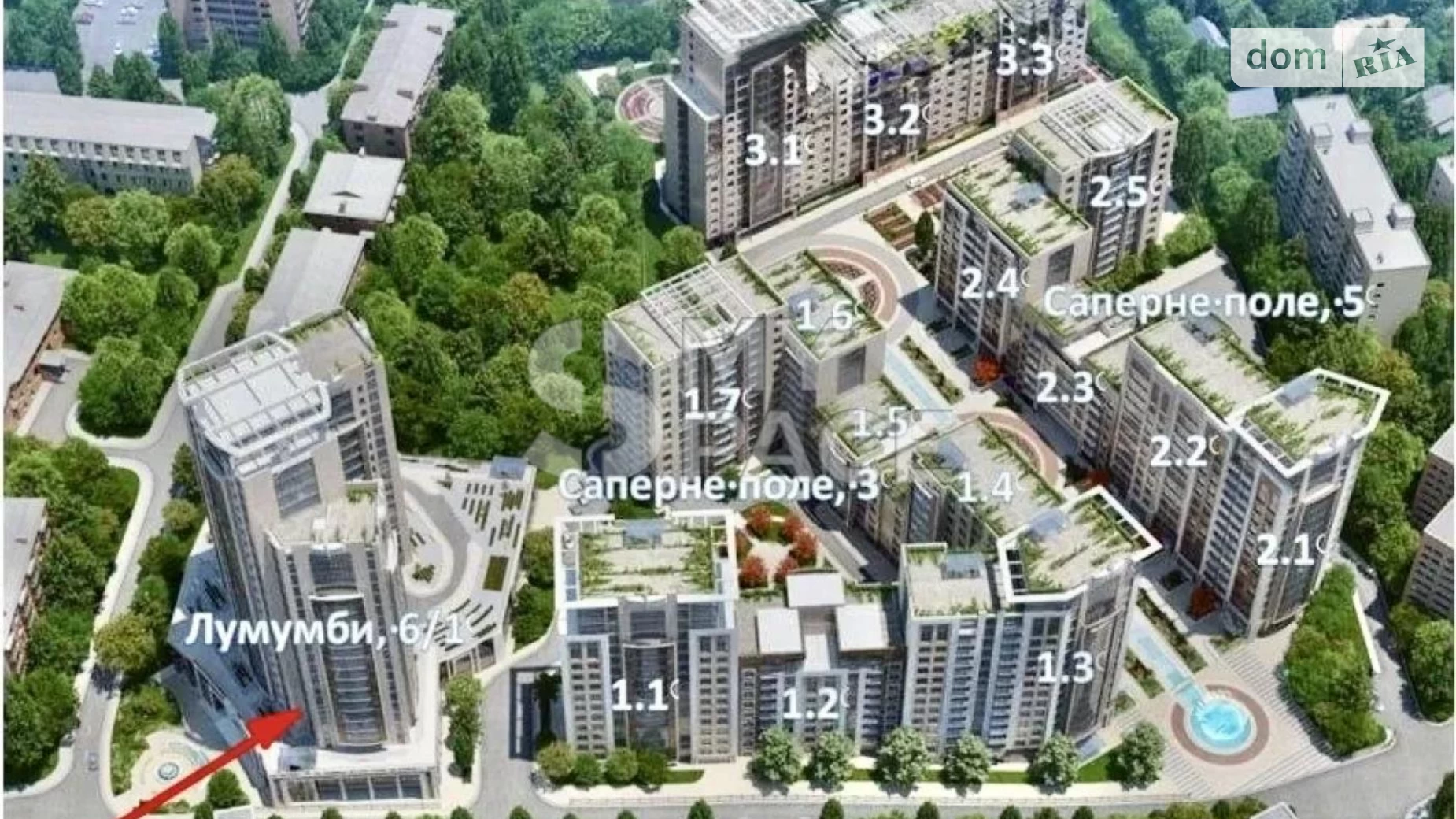 Продается 3-комнатная квартира 106 кв. м в Киеве, ул. Иоанна Павла II(Патриса Лумумбы), 6/1 - фото 3