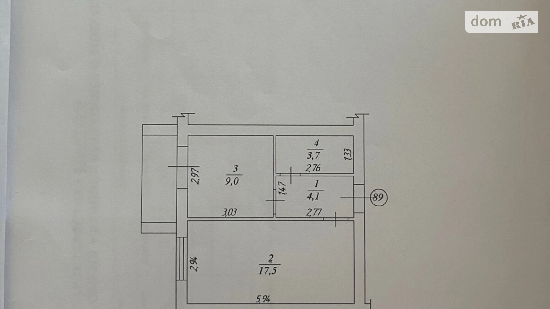 Продается 1-комнатная квартира 37.7 кв. м в Зарванцах, ул. Одесская, 3 корпус 10 - фото 2