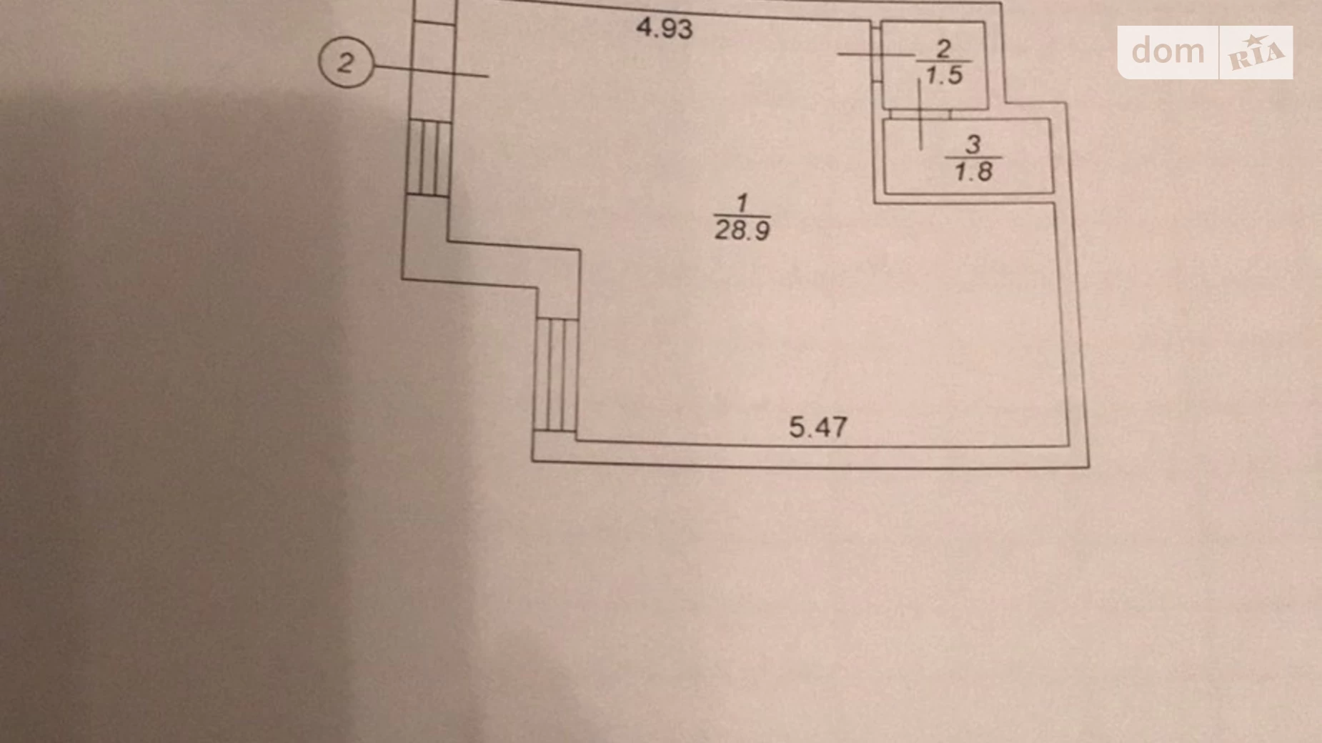 Здається в оренду приміщення вільного призначення 29 кв. м в 25-поверховій будівлі, цена: 15000 $ - фото 5
