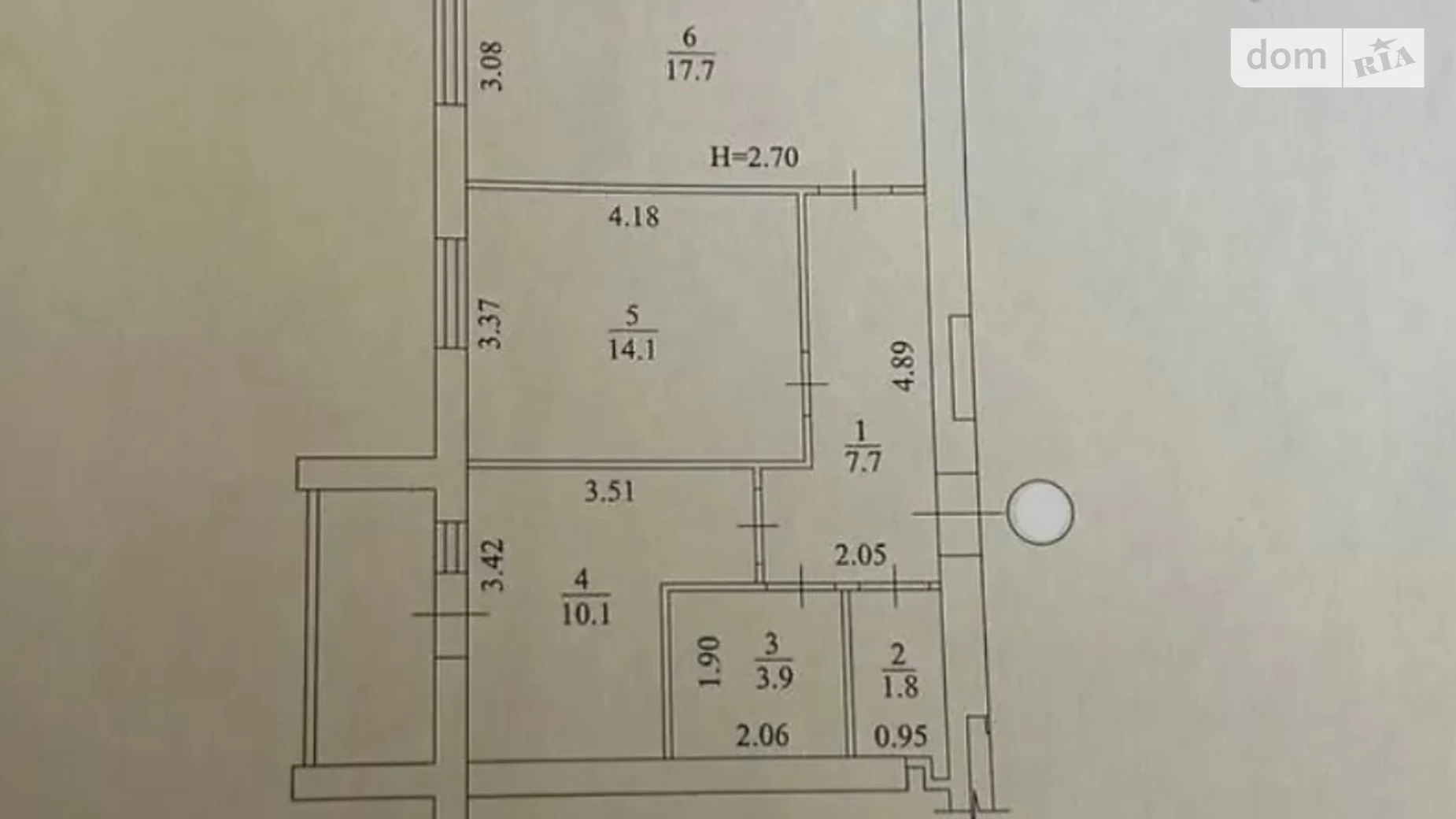 Продается 2-комнатная квартира 57.3 кв. м в Харькове, ул. Мира, 21 - фото 3